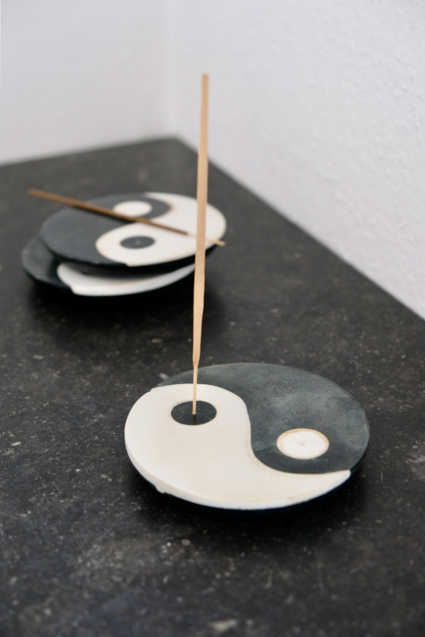 Yin & Yang Incense Burner