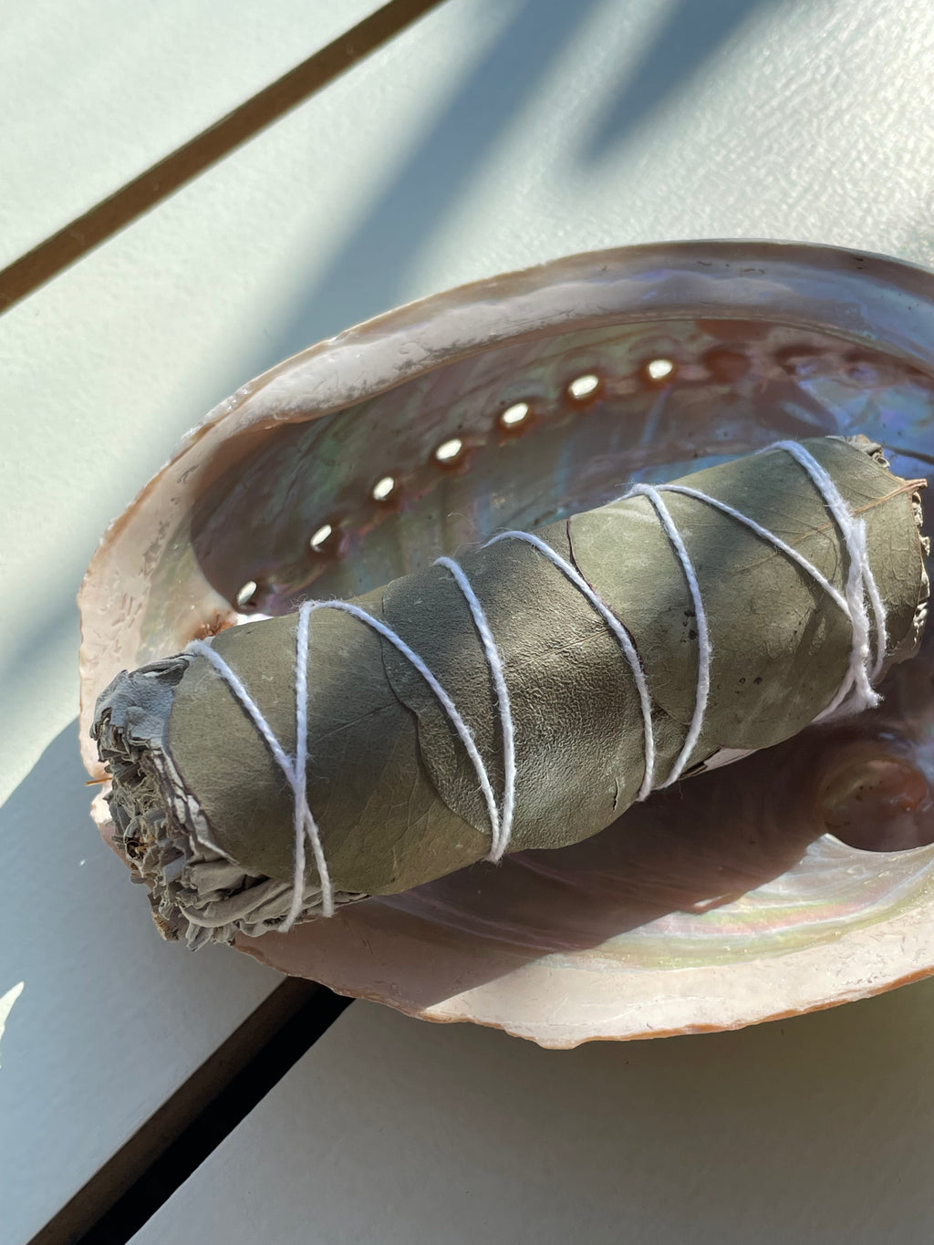 White Sage with Eucalyptus