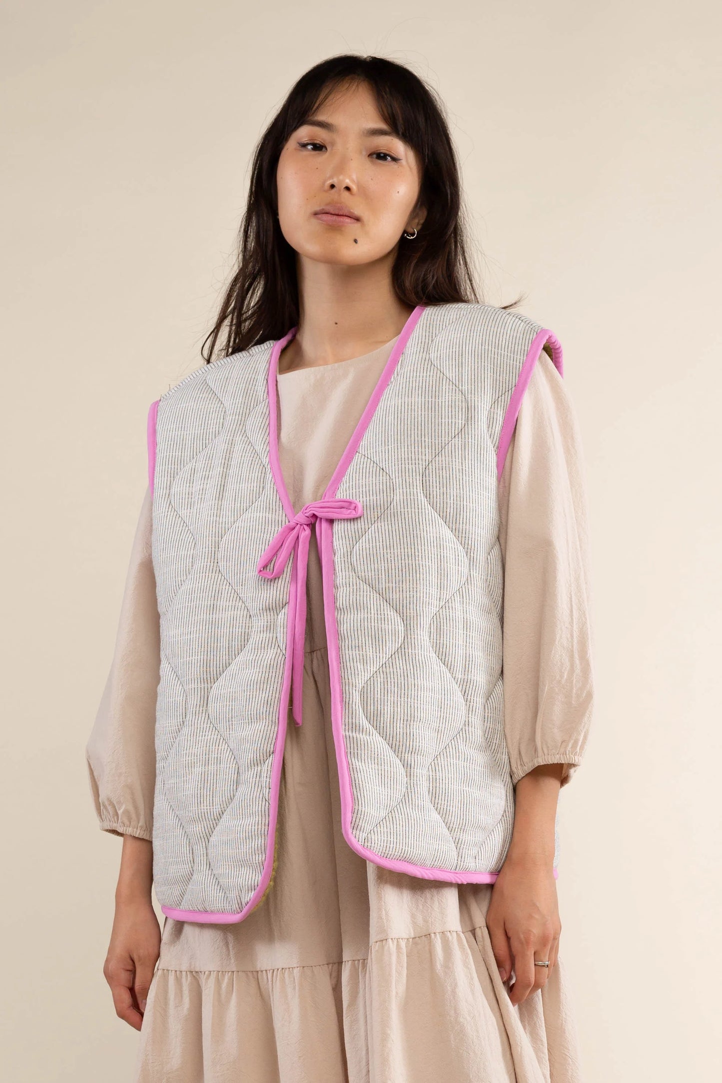 Quilted Reversible Vest