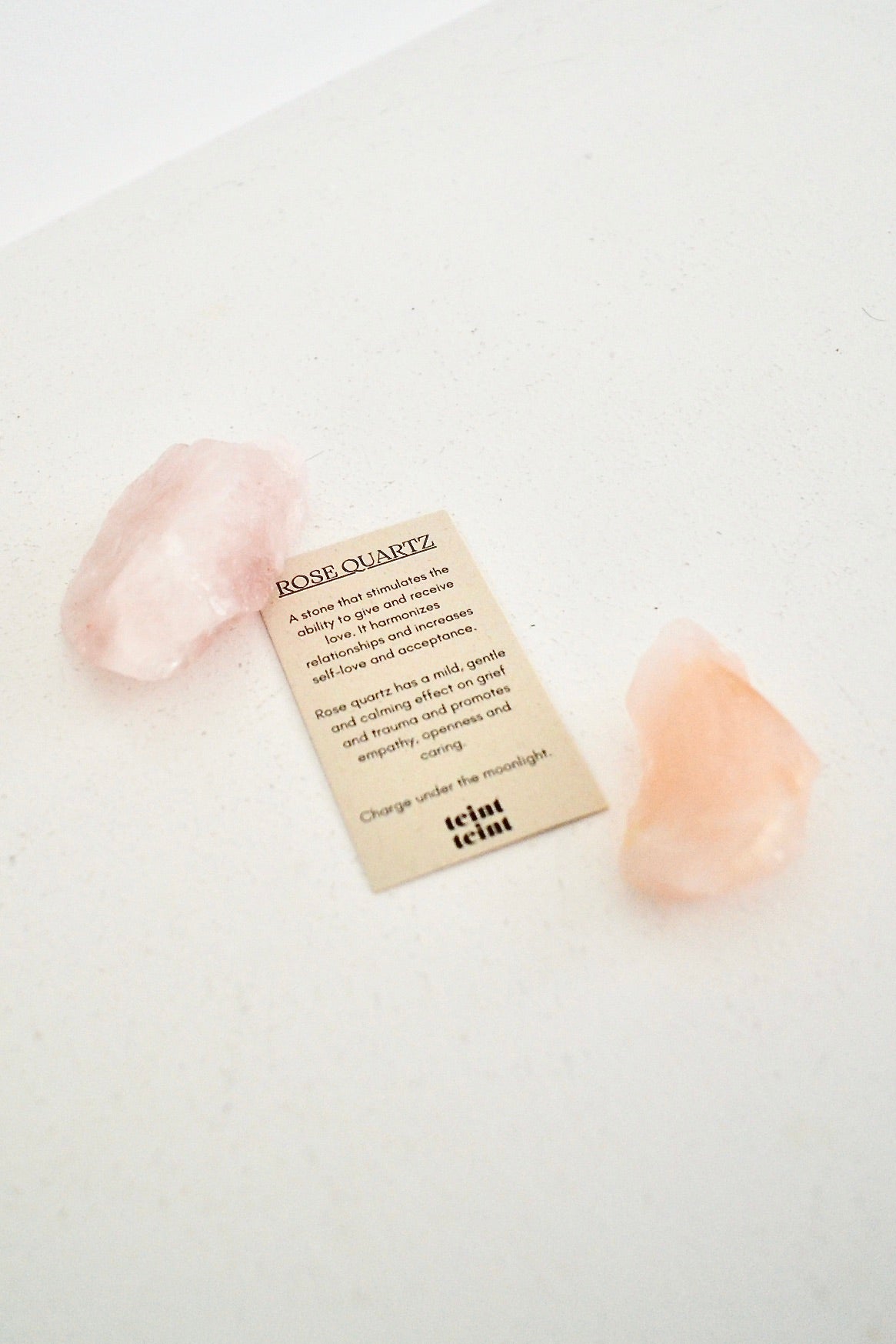 Raw Rose Quartz