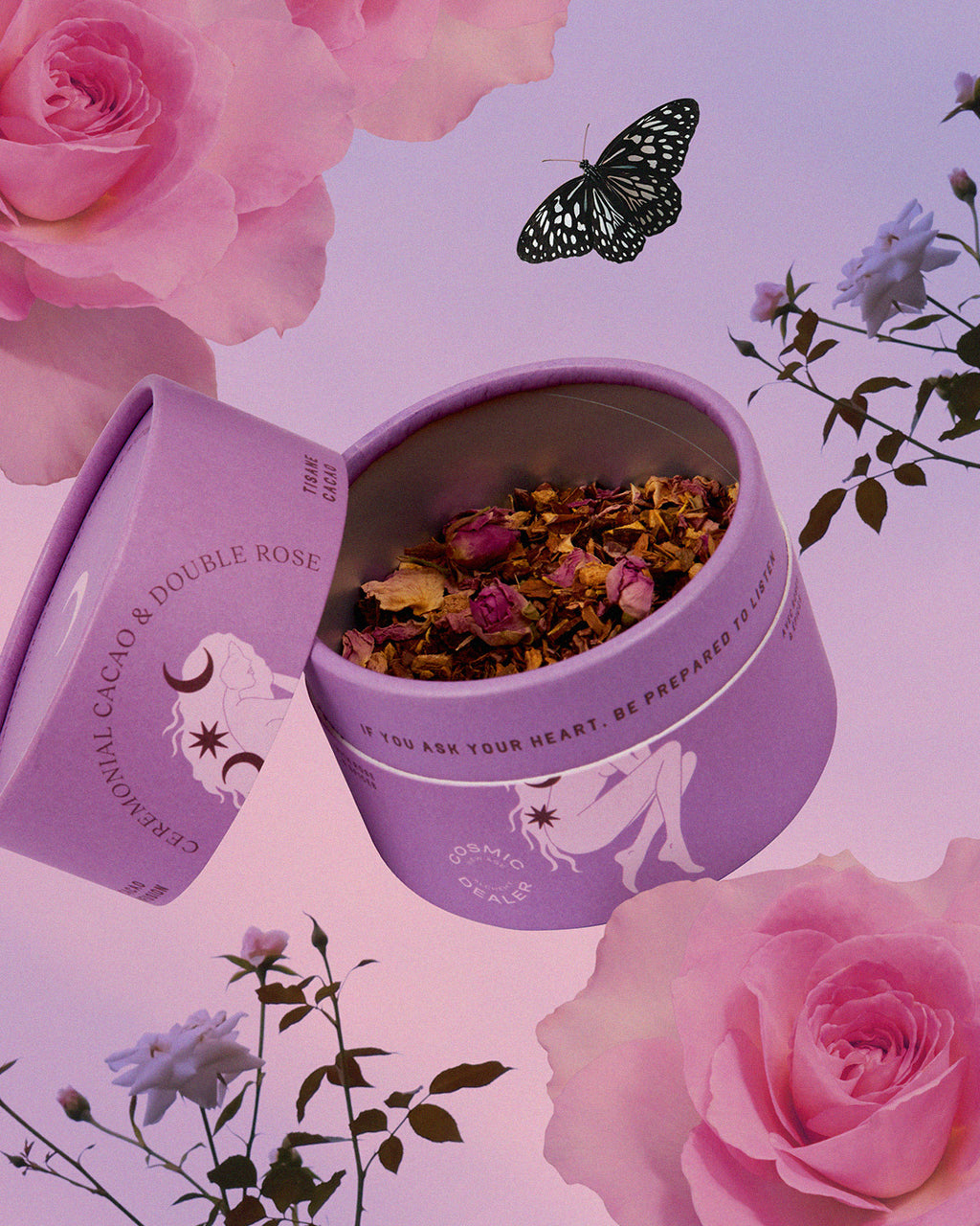 Herbal Tea Cacao and Rose